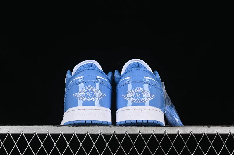 All categories Air Jordan Jordan series basketball shoes Air Jordan 1 Low Air Jordan 1 Low AJ1 Joe 1 patent leather blue cultural low-top casual sneakers FZ2138-114